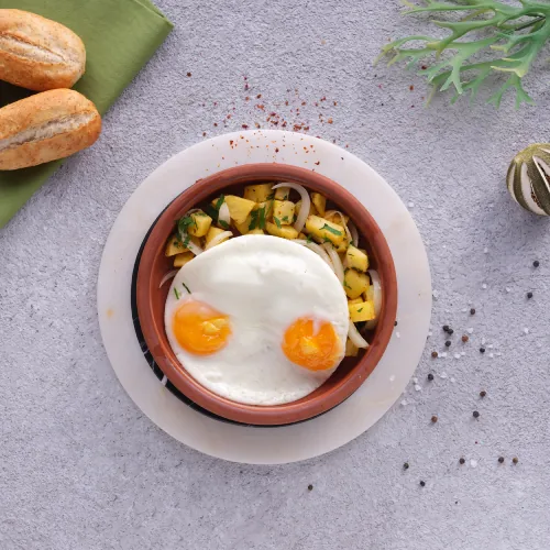 Patatesli Göz Yumurta